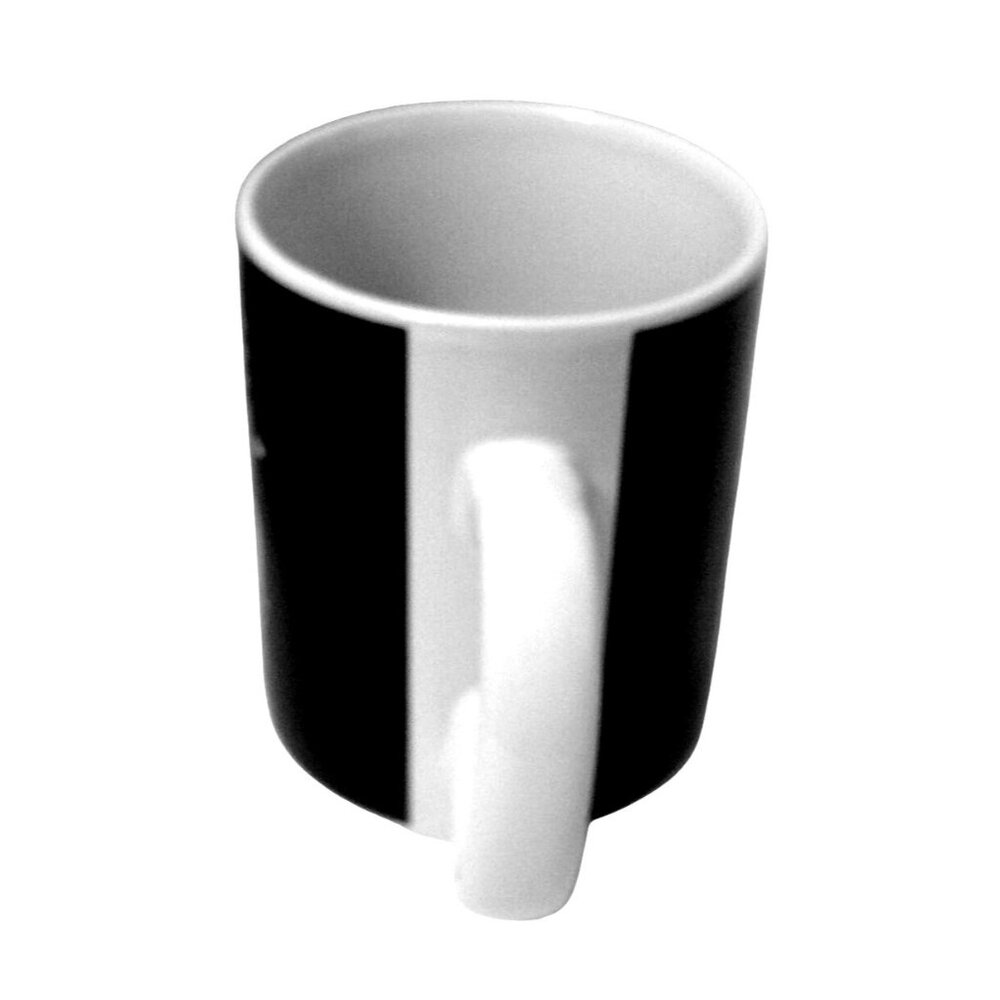 Love You to The Moon & Back Ceramic Coffee tea Mug Black & White 12 Oz - Picture 2 of 4